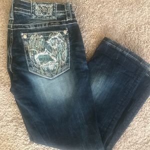 Miss me capris size 28